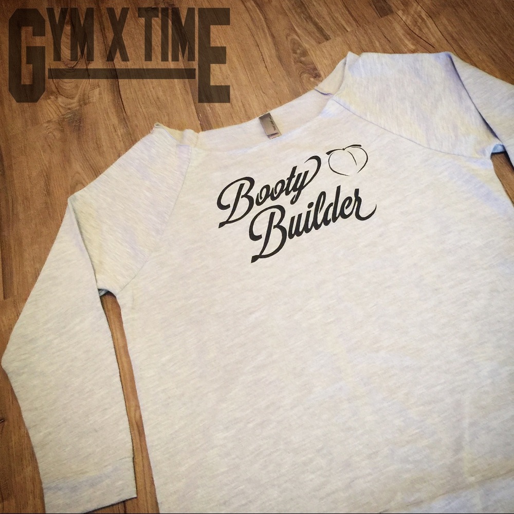 🍑NEW🍑 "BOOTY BUILDER" Sweater by GYMXTIME